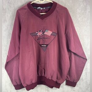 SAHARA MILETA Burgundy Pullover XL
